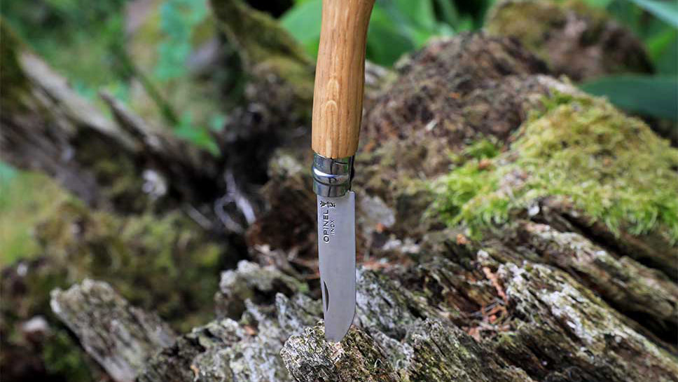 OPINEL Oak N°08 - nóż składany z dębową rękojeścią